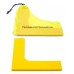 Marking corners 25 x 25 x 6 cm - Set of 4 pices Yellow