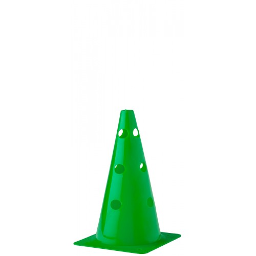   Cone with holes Height 23 cm Green