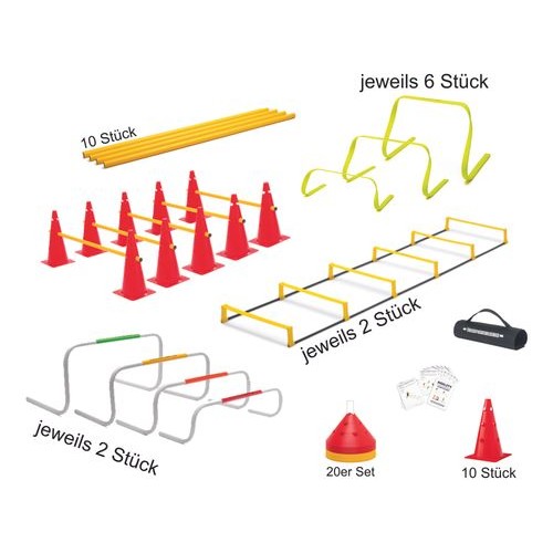                             Training Aid Set (big) - Mini Hurdles