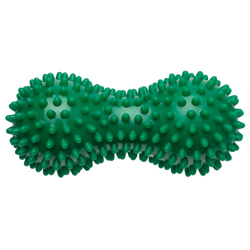 Peanut Spikey Ball (Massage Ball) 15x7 cm - Colour: Green