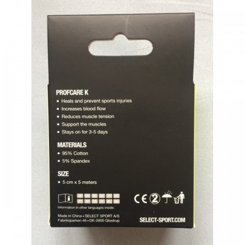 KINEZIO TEIPAS SELECT PROFCARE K, SMĖLIO SPALVOS