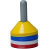 Cawila marking caps CLASSIC M | Set of 40 | Incl. holder | Diameter 20cm, height 6cm